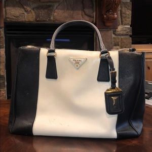 Authentic Prada Double Lux Saffiano
